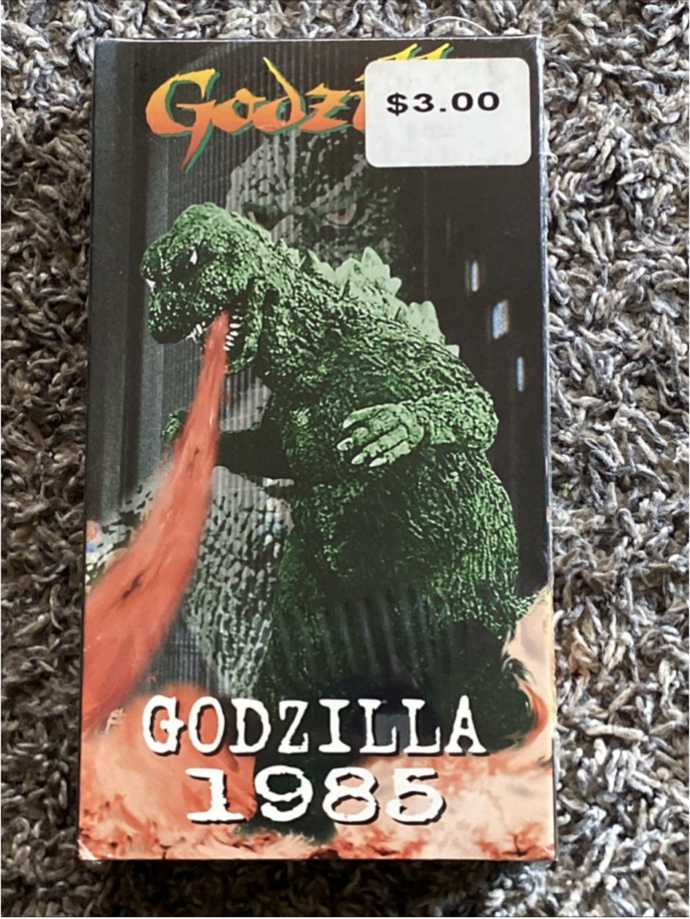Godzilla 1985 VHS 1997 Anchor Bay Sci-fi Raymond Burr Horror Brand New